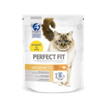 PERFECT FIT Cat Sensitive, Curcan, hrană uscată pisici, sensibilitati digestive, 7kg, Perfect Fit