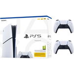 Consola Sony Playstation 5 Slim Disk 1TB Disc Version + 2 controllere DualSense