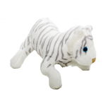Pluș tigru alb, 14 cm