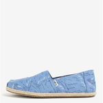 Espadrile albastre cu print harta pentru barbati - TOMS, TOMS