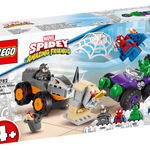 LEGO Hulk vs. Rhino teherautós leszámolás 10782 110 darabos, LEGO