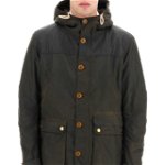 Barbour 'Game' Wax Parka OLIVE