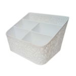 Suport tacamuri , din plastic , 15 x 19.50 x 14 cm , Tuffex TP8074 (alb)