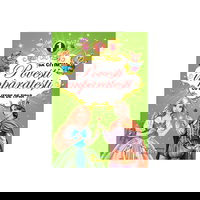 Carte de povesti engros. Povesti imparatesti 1, cu litere mari de tipar, 