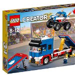 Show mobil de cascadorii lego creator, Lego