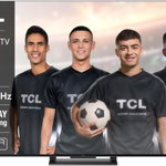 Televizor LED TCL Smart TV 75C745 Seria C745 189cm gri-negru 4K UHD HDR, TCL