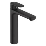 Baterie lavoar Hansgrohe Vernis Blend 190, cu ventil pop up, monocomanda negru mat