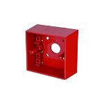 Cutie pentru buton de incendiu Hochiki SR MOUNTING BOX, montaj aparent, ABS, rosu, Hochiki