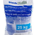 Pastile de sare Valrom aquaPUR pentru Statie dedurizare, min.99.5 NaCl SAC 25 KG, VALROM