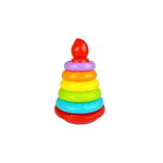 Turn Winfun cu cercuri colorate, pentru copii, in forma de tort, Anek