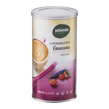 Cafea eco din cereale 25% Lupin cu Guarana, 150g, Naturata, Naturata