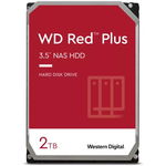 Hard disk WD Red Plus 2TB SATA-III 5400RPM 128MB