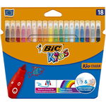 Carioci colorate ultralavabile Kid Couleur 18 buc/set Bic