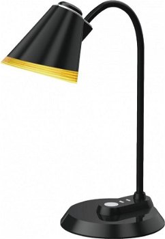 Lampa LED de birou Maxcom ML4500 Mico, USB, 5W, 350 lm, temperatura lumina reglabila, Negru, Maxcom