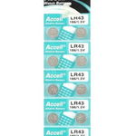 Baterii Accell AG12, LR43, G12, 186, GP86A, 389, SR43W, Accel