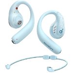 Casti ANKER Soundcore AeroFit Pro A3871G61, True Wireless, Bluetooth, Open-ear, Microfon, albastru