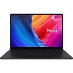 Laptop ASUS ProArt P16 OLED H7606WI cu procesor AMD Ryzen™ AI 9 HX 370 pana la 5.1 GHz, 16", 4K, OLED, Touch, 64GB LPDDR5X, 4TB M.2 SSD, NVIDIA® GeForce RTX™ 4070 8GB GDDR6, Windows 11 Pro, Nano Black