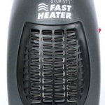 Mini aeroterma Mediashop Starlyf Fast Heater, 400W, Termostat , Negru