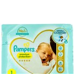 Pampers scutece nr.1 2-5 kg 24 buc Premium Protection, Pampers