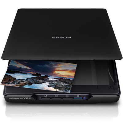Epson Perfection V39II ,   Scanner Flatbed A4, CIS, 4800 dpi, USB 2.0