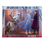 Puzzle cu rama - Frozen II (40 piese), Dino, 4-5 ani +, Dino