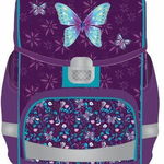 Ghiozdan Herlitz FIT model PURPLE FOREST, neechipat, dimensiune 35 x 26 x 17 cm, Herlitz