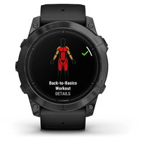 Smartwatch Garmin epix Pro (Gen 2) 51mm curea silicon Neagra Glass Slate Grey