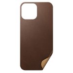 Skin din piele naturala NOMAD Leather MagSafe compatibil cu iPhone 13 Pro Max Brown, NOMAD