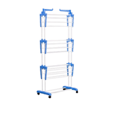 Uscator de Rufe, Pliabil, 3 Etaje, Modern, Usor de Manevrat, Alb, KlaussTech