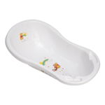 Cadita Lorelli Bebe Disney cu Dop de Scurgere, Winnie the Pooh White