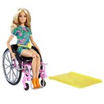 Papusa Barbie Fashionistas - Barbie in scaun cu rotile