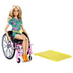 Papusa Barbie Fashionistas - Barbie in scaun cu rotile