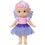 ZAPF Creation BABY born Storybook Fairy Violet 18cm, doll (with magic wand, stage, backdrop and little picture book), Zapf Creation