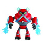 Figurina Ben 10 Overflow, 12 cm, Rosu/Albastru