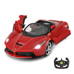 Masinuta cu telecomanda Rastar Ferrari LaFerrari Aperta, 1:14, Negru, Rastar