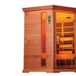 Cabina sauna cu infrarosu din lemn GD-450C, 