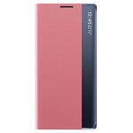 Hurtel Sleep Case pokrowiec etui z klapką typu Smart Cover Xiaomi Redmi K40 Pro+ / K40 Pro / K40 / Poco F3 różowy, Hurtel