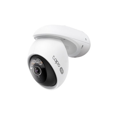 Camera de supraveghere exterior TP-LINK Tapo C560WS, 4K 8MP (3840x2160), Zoom digital 18x, Microfon, Difuzor, Wi-Fi (Alb), TP-LINK