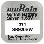 Pachet 10 baterii pentru ceas - Murata SR920SW - 371