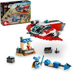 LEGO Star Wars: Crimson Firehawk 75384, 4 ani+, 136 piese