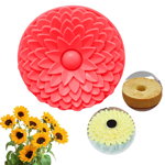 Matrita din silicon in forma de floarea soarelui pentru decorarea prajiturilor sau pentru ciocolata, Neer