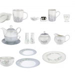 Set 75 piese BOTANIC CHIC, portelan, GILDE