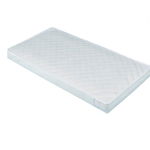 Topper saltea 130x200 cu Spuma Memory 5cm, fermitate moale, husa fixa matlasata, microfibra, Saltsib, 