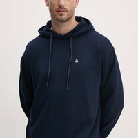 United Colors of Benetton, Hanorac regular fit de bumbac, Albastru royal