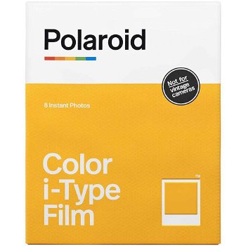 Film original color Polaroid pentru i-Type, 8 buc