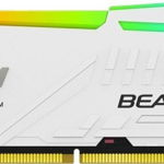 Memorie Kingston DDR5 Memorie Fury Beast White RGB 16GB(1*16GB)/6000 CL36, Kingston