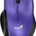 Genius Genius Mouse Ergo 8200S, 1200DPI, 2,4 [GHz], optic, 5fps, fără fir, violet, 1 buc AA, senzor Blue-Eye, Genius