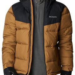 Columbia, Geaca pentru schi si snowboarding Iceline Ridge™, Negru/Maro camel Columbia, Geaca pentru schi si snowboarding Iceline Ridge™, Negru/Maro camel