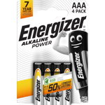 Set 4 baterii alcaline R3 Energizer, 
