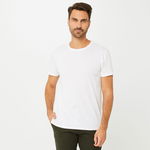 Tricou INEXTENSO cu guler rotund si maneca scurta